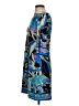 Cache Graphic Blue Cocktail Dress Size 2 - photo 5
