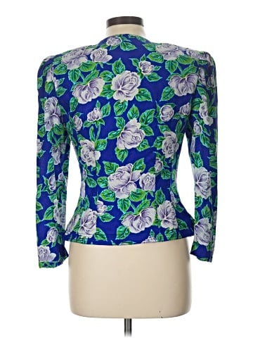 Lord & Taylor 3/4 Sleeve Silk Top (view 2)