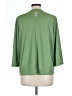 Blair 100% Polyester Green 3/4 Sleeve Blouse Size L - photo 2