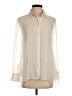 Brunello Cucinelli 100% Silk Ivory Blouse Size S - photo 1