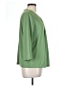 Blair 100% Polyester Green 3/4 Sleeve Blouse Size L - photo 4