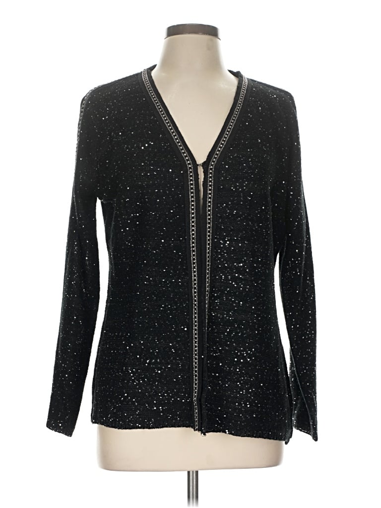 Pre-owned Sioni Cardigan Sweater In Black