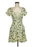 No Comment Floral Green Cocktail Dress Size M - photo 1