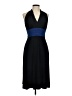 Evan Picone Color Block Blue Cocktail Dress Size 8 Petite - photo 1