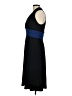 Evan Picone Color Block Blue Cocktail Dress Size 8 Petite - photo 5