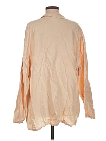 Flax Long Sleeve Button-Down Shirt (view 2)