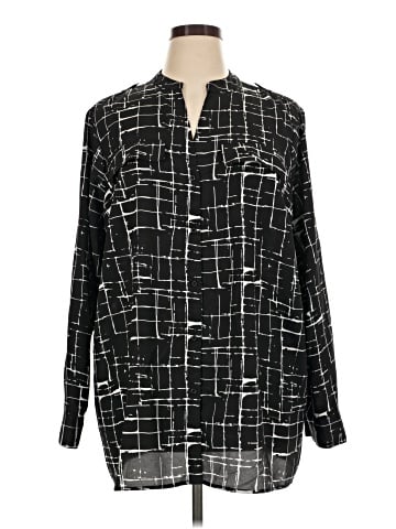 Calvin Klein Long Sleeve Button-Down Shirt (view 1)