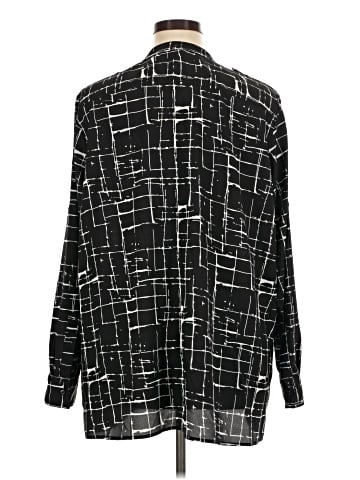 Calvin Klein Long Sleeve Button-Down Shirt (view 2)