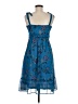 Esprit Paisley Blue Cocktail Dress Size 6 - photo 2
