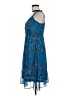 Esprit Paisley Blue Cocktail Dress Size 6 - photo 5