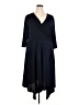 Perceptions Black Casual Dress Size 2X - photo 1