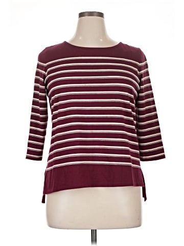 Liz Claiborne 3/4 Sleeve T-Shirt (view 1)