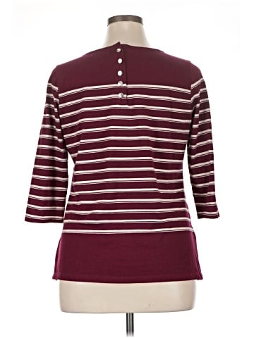 Liz Claiborne 3/4 Sleeve T-Shirt (view 2)
