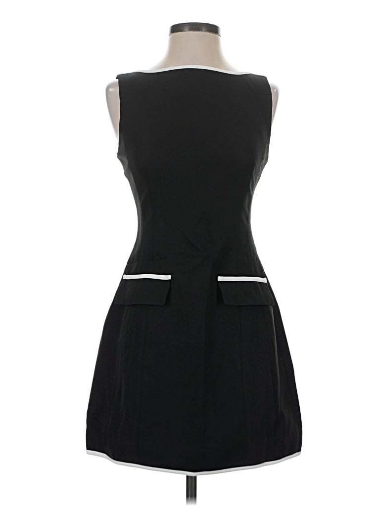Commense Cocktail Dress In Black