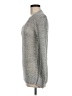 Michael Kors Collection Metallic Silver Gray Pullover Sweater Size M - photo 5