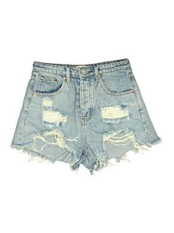 Signature 8 Denim Shorts (view 1)