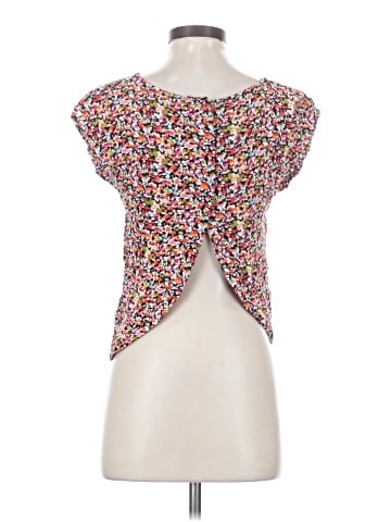 Material Girl Short Sleeve Blouse (view 2)