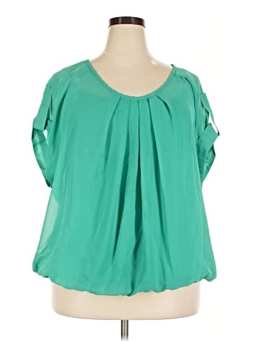 George Short Sleeve Blouse (view 1)