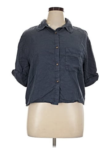 Sanctuary 3/4 Sleeve Button-Down Shirt (view 1)
