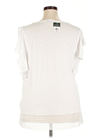 Lauren by Ralph Lauren Short Sleeve Top (view 2)