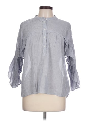 Maeve 3/4 Sleeve Button-Down Shirt (view 1)