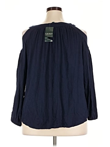 Lauren by Ralph Lauren 3/4 Sleeve Blouse (view 2)