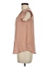 Marshalls 100% Polyester Tan Short Sleeve Blouse Size M (estimated) - photo 5