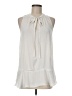 Mossimo 100% Polyester Ivory Sleeveless Blouse Size M - photo 1
