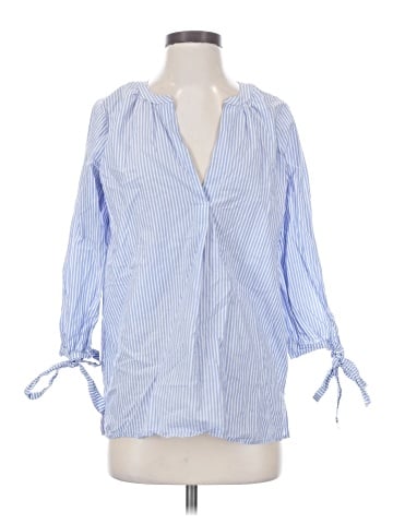 Ann Taylor 3/4 Sleeve Button-Down Shirt (view 1)