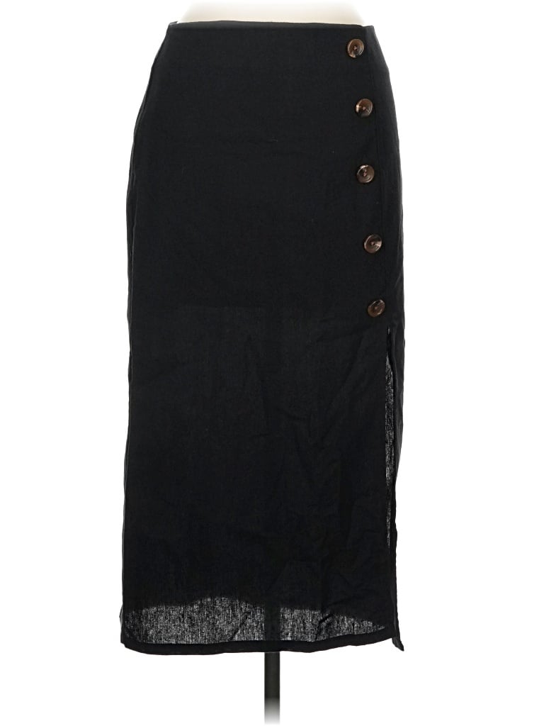 Pre-owned B.o.g. Collective Casual Skirt In Black