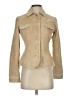 In Suede 100% Polyester Tan Jacket Size S - photo 1