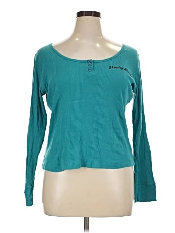 Harley Davidson Long Sleeve Henley (view 1)
