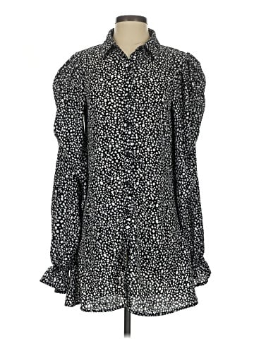 Missguided Long Sleeve Blouse (view 1)