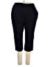 Alfred Dunner Solid Black Active Pants Size 18 - photo 1