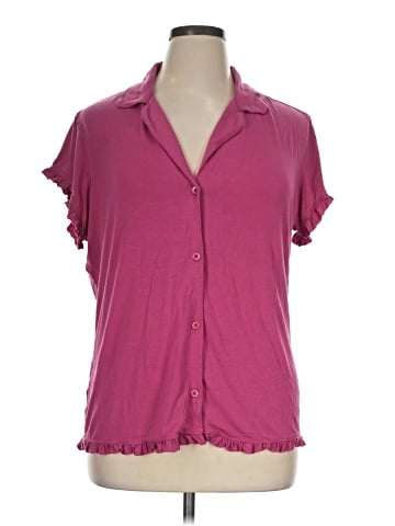 Eberjey Short Sleeve Blouse (view 1)