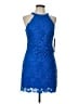 Lulus 100% Polyester Blue Cocktail Dress Size L - photo 1