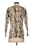 HWR Animal Print Tan Pullover Sweater Size XS - photo 2