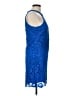 Lulus 100% Polyester Blue Cocktail Dress Size L - photo 4