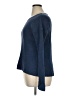 J. McLaughlin Chevron-herringbone Blue Pullover Sweater Size XL - photo 5