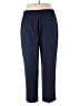 Unbranded 100% Polyester Solid Blue Casual Pants Size 2XL - photo 2