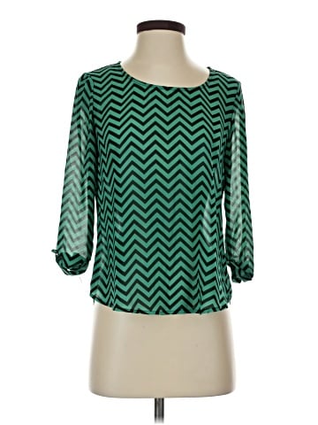 NY Collection 3/4 Sleeve Blouse (view 1)