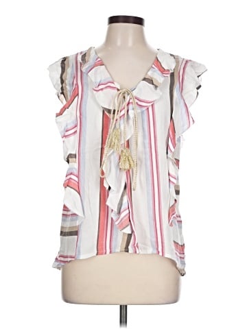MADE IN ITALY Sleeveless Blouse (view 1)