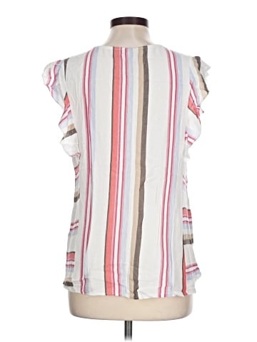 MADE IN ITALY Sleeveless Blouse (view 2)