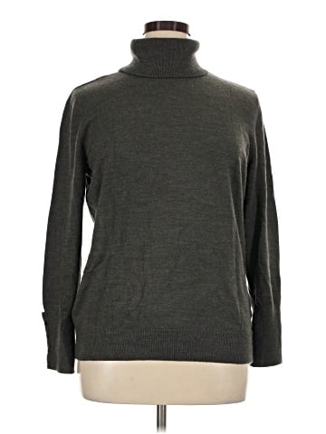JM Collection Turtleneck Sweater (view 1)