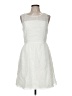 Alex + Alex 100% Polyester White Cocktail Dress Size 8 - photo 1