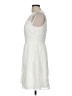 Alex + Alex 100% Polyester White Cocktail Dress Size 8 - photo 5