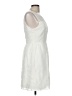 Alex + Alex 100% Polyester White Cocktail Dress Size 8 - photo 4