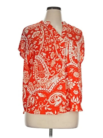 RACHEL Rachel Roy Short Sleeve Blouse (view 1)