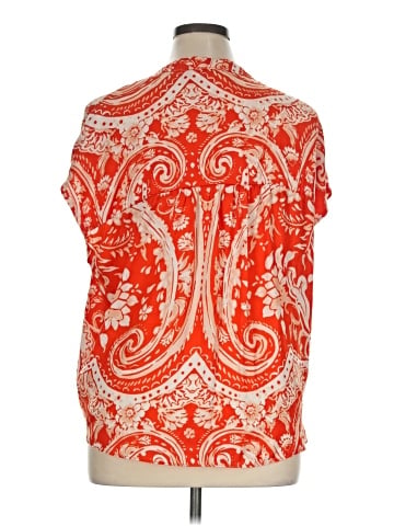 RACHEL Rachel Roy Short Sleeve Blouse (view 2)