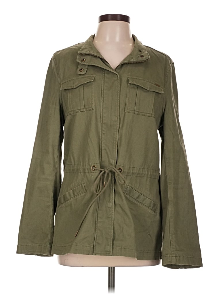 Pre-owned Max Jeans Jacket In Green